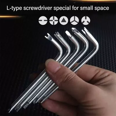 Right Angle L-Shaped Wrench Short Arm Screwdriver  Fender Narrow Space • $8.69