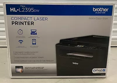 New Brother HL-L2395DW All-In-One Compact Monochrome Laser Printer HLL2395DW AIO • $259.95