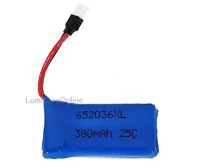 Battery LiPo 1S 3.7V 380mAh By Hubsan Walkera Ladybird Battery • £6.16