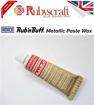 £9.99 • Buy Rub N Buff Original Metallic Gilding Wax European Gold Wood Frame Paste 15ml