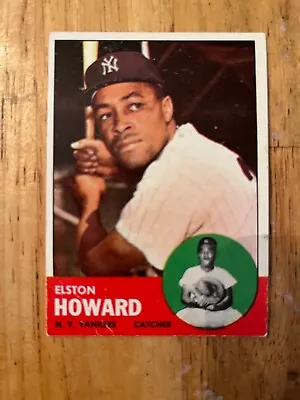 1963 Topps - #60 Elston Howard • $0.99