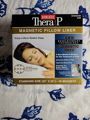 HoMedics Magnetic Pillow Therapy Pad Liner NIB 40 Magnets Migraine Pain Relief • $32