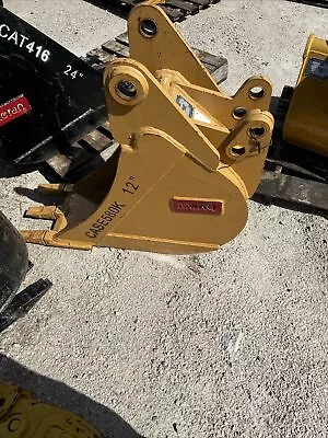 Case 580K Loader Backhoe Bucket 12 Inch New 45 And 40 Mm Pins • $999