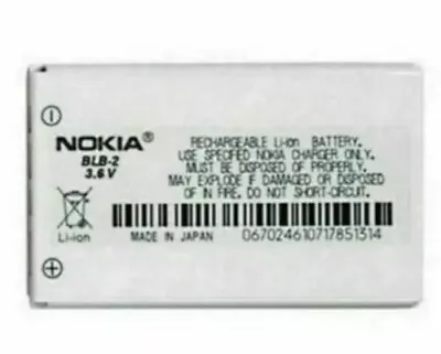 £2.99 • Buy High Quality BLB-2 Battery For Nokia 8210 8310 6510 6590 7650 5210 8850