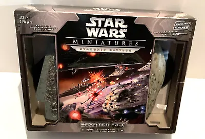 Star Wars Starship Battles Miniatures Starter Set - Executor & Viscount - Sealed • $37.88