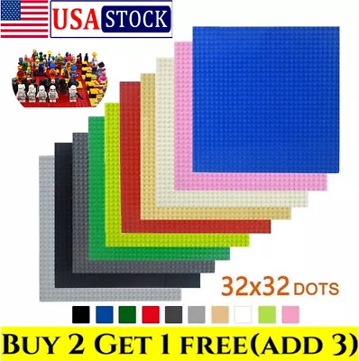 Baseplate Base Plates Building Blocks 32 X 32 Dots Compatible For LEGO Boards. • $9.99