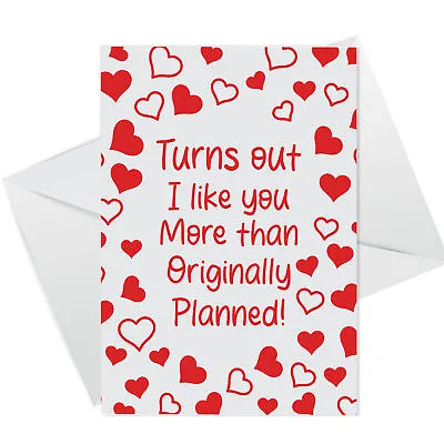 Funny Anniversary Card For Husband Wife Boyfriend 1st 10th 20th Anniversary Card • £2.95