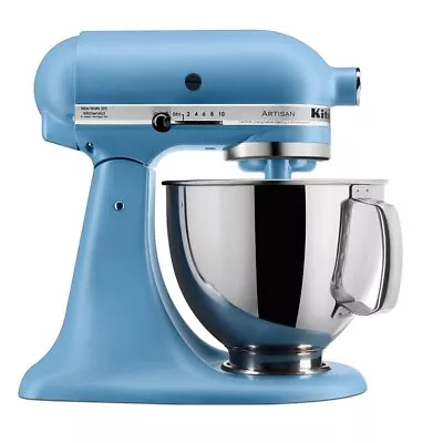 KitchenAid 5-Quart Artisan Tilt-Head Stand Mixer | Matte Vintage Blue • $399.95