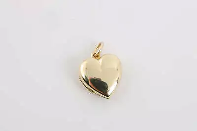 Tiffany & Co. 14k Yellow Gold Heart Locket Pendant (5.14g.) • $1880