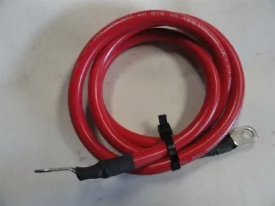 Pacer 6 Awg Gauge 600v Red House Electrical Wire 3' E157097 Marine Boat • $9.95