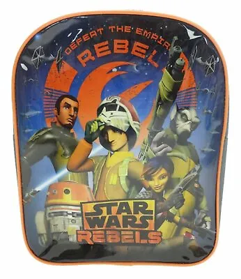 £6.99 • Buy Star Wars Rebels Backpack School Bag Rucksack For Children