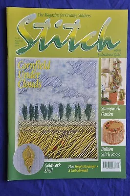 Stitch Magazine Issue 30 2004 Embroidery Goldwork Stumpwork Bullion Hardanger • £2.75