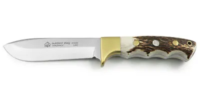 $349.95 • Buy New PUMA IP Outdoor, Stag, Handmade Hunting Knife W/ Staghorn Handle 816300