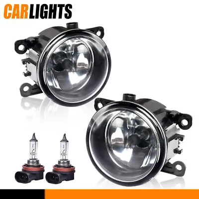 Fit For Acura Honda Ford Nissan Suzuki Pair Fog Lights Lamp Clear W/ H11 Bulb • $15.40