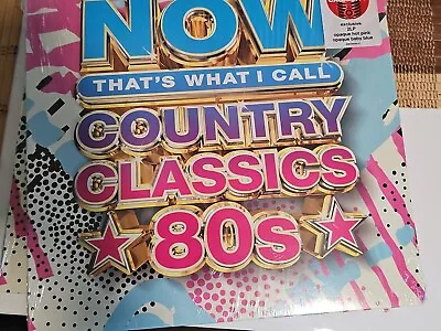 Now That's What I Call Country Classics: 80’s(Ltd Edition Pink Blue Vinyl) • $17