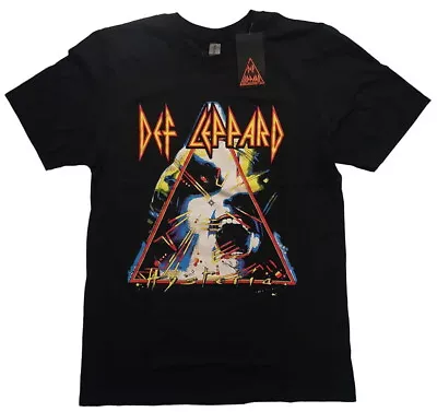 Def Leppard Hysteria Album (Black) T-Shirt NEW OFFICIAL • $38.05