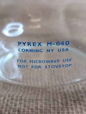 Vintage BLUE PYREX M640  Measuring 8 Cup 2 QT USA • $35