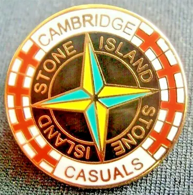 Cambridge United Enamel Football Badge Cambridge Casuals VGC • £4.95