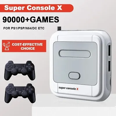 Kinhank Super Console X 256gb 90000 Games 50 Emulators  • £74.99