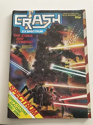 CRASH Magazine ZX Spectrum - No 22 November 1985 • £5