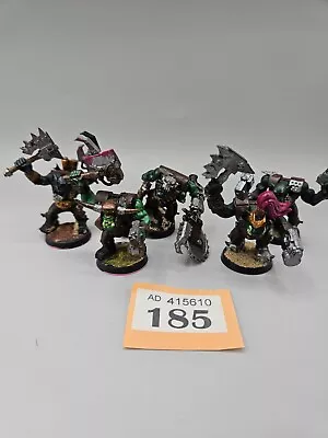 5x Ork Nobz [#185] Painted Orks Warhammer 40K • £16.99