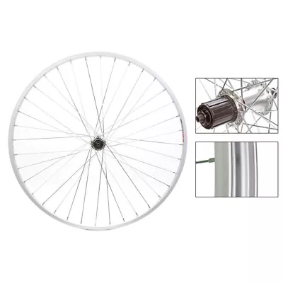 Weinmann 519 Hybrid 700c Alloy Rear Wheel Shimano 8-10 Speed Commuter Bike • $75.13