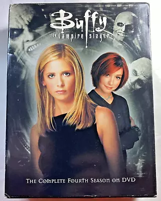 Buffy The Vampire Slayer Season 4 (Four)  6 Disc DVD Set  Sarah Michelle Gellar • $6.59