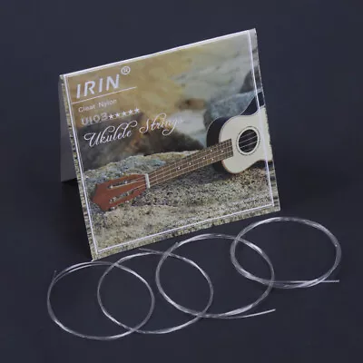 4pcs/set Ukulele Ukelele Uke Strings Nylon Material White G3N4 • $11.34