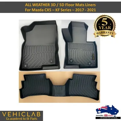 3D / 5D TPE All Weather Car Floor Mats Liners For Mazda CX5 CX-5 KF 2017 - 2024 • $120