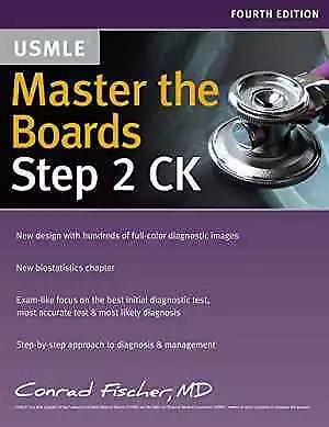 Master The Boards USMLE Step 2 CK - Paperback By Fischer MD Conrad - Good • $8.08