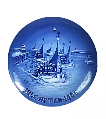 B & G Denmark 1966 COME For Christmas Sailboat Plate Jule After BING & GRONDAHL • $15