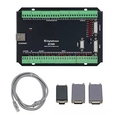 EC500 4 Axis Motion Controller For Mach3 With Ethernet Communication Os67 • $109.37