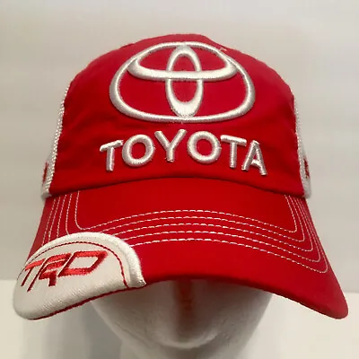 NASCAR Toyota Racing 2016 Victory Lane Red & White Baseball Hat New • $9.31