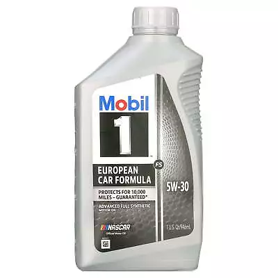 Mobil 1 Motor Oil FS European Car Formula Full Synthetic Motor Oil 5W-30 1 Qt • $17.99