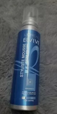 L'Oreal Elvive Styliste Extra Volume Fine Hair Mousse 150ml - NEW UK STOCK • £7