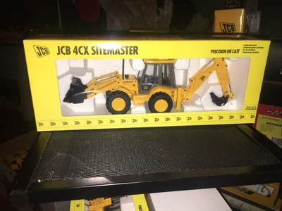 £54.99 • Buy Joel JCB 4CX Sitemaster Backhoe Loader Diecast Model In 1:35 Scale.