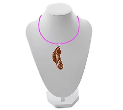 £7.99 • Buy Morris Minor Low Light Ref166 Copper Effect On 18  Pink Cord Necklace