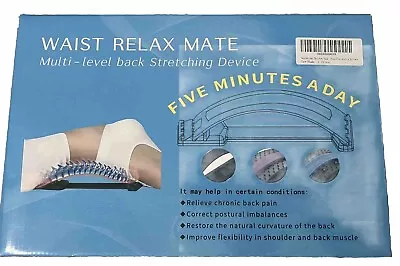 Waist Relax Mate Multi Level Back Stretching Device Relieve Chronic Pain- NEW • $16.95