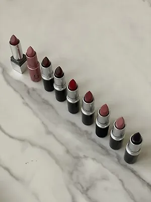 [MAC] Lipstick - Brick-O-La/Davidblond/Modern Temptress/Ruby Woo/Cyber • $13