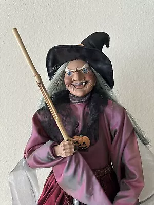 Animated Halloween  Large Witch  34 Inches • $125