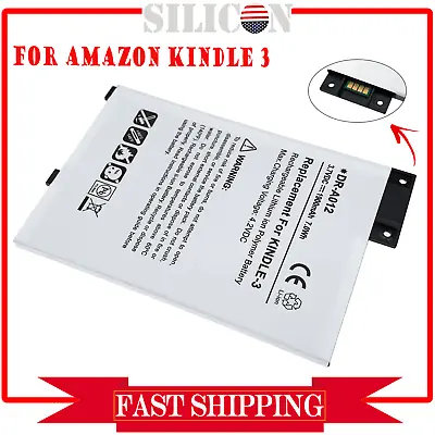 *2024* New Battery For Amazon Kindle 3 WIFI Keyboard 3rd Gen D00901 170-1032-00 • $13.99