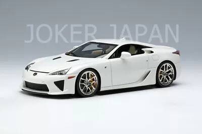 Make Up EIDOLON 1/43 Lexus LFA 2010 (Left Steering) White EM537F JDM • $280