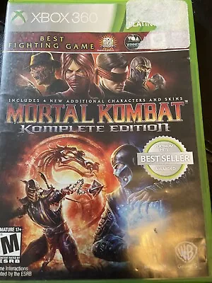 Mortal Kombat -- Complete Edition (Microsoft Xbox 360 2012) • $0.99