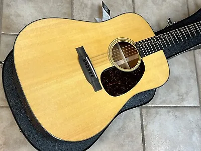 2023 CF Martin D-18 Dreadnought Acoustic Guitar Natural • $2799