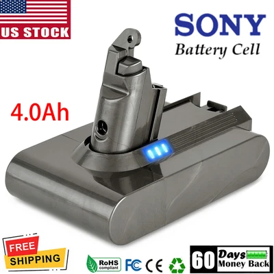 $19.39 • Buy 21.6V 4000mAh Battery For Dyson V6 SV03 SV04 SV05 DC58 DC59 DC62 Handheld Animal