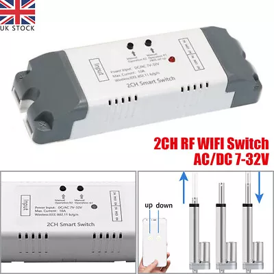 12V 24V Smart Remote Controller For Linear Actuator Motor WIFI Phone App Control • £12.98