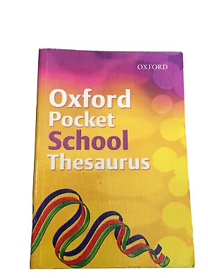 £0.99 • Buy OXFORD POCKET THESAURUS(Paperback)