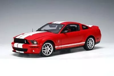 2005 FORD MUSTANG SHELBY GT500 COBRA RED AUTO SHOW VERSION 1:18 By AUTOart 73051 • $549.99