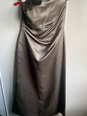£7.99 • Buy Kaleidoscope Freeman’s Dress Size 12 New Prom Occasion Gown Strapless Maxi