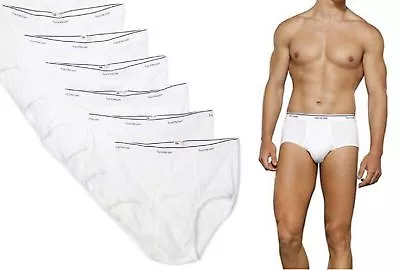 Men's 3 Pack Fruit Of The Loom® WHITE BRIEFS NEW Small Medium Large XL 2XL 3XL  • $13.99